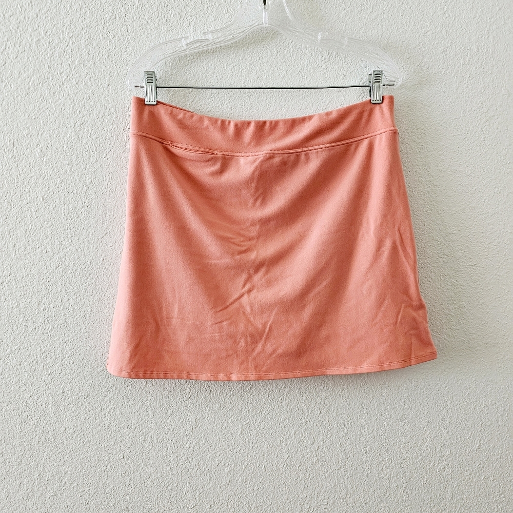 Adidas Golf Clima Lite coral skort size 10 stretch shorts activewear